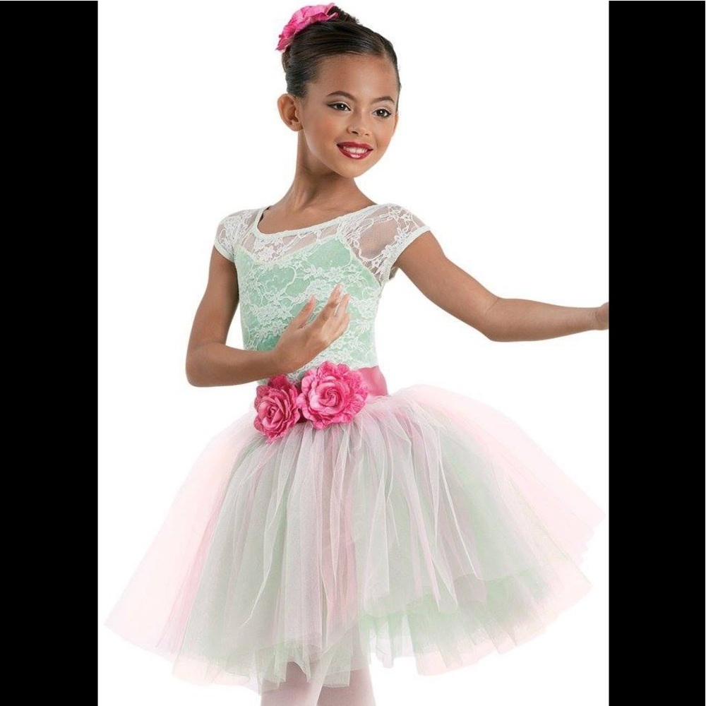 DISNEY PRINCESS TIANA - FAIRY PRINCESS - BALLERINA - DRESS - COSTUME